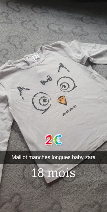 Tee-shirt baby zara