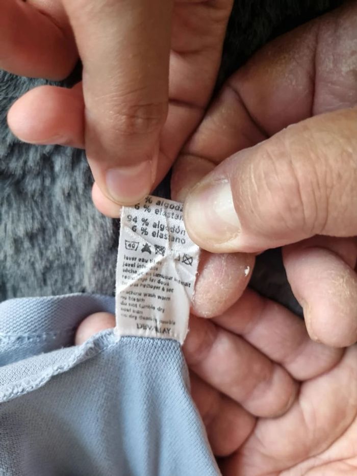 Polo manches courtes Lacoste bleu – Taille XS / 34 Femme - photo numéro 6