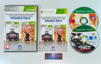 Double Pack Splinter Cell Vegas/Double Agent - Xbox 360 Complet VF Microsoft