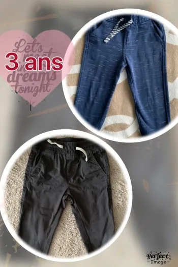 Lot 2 pantalons 3 ans