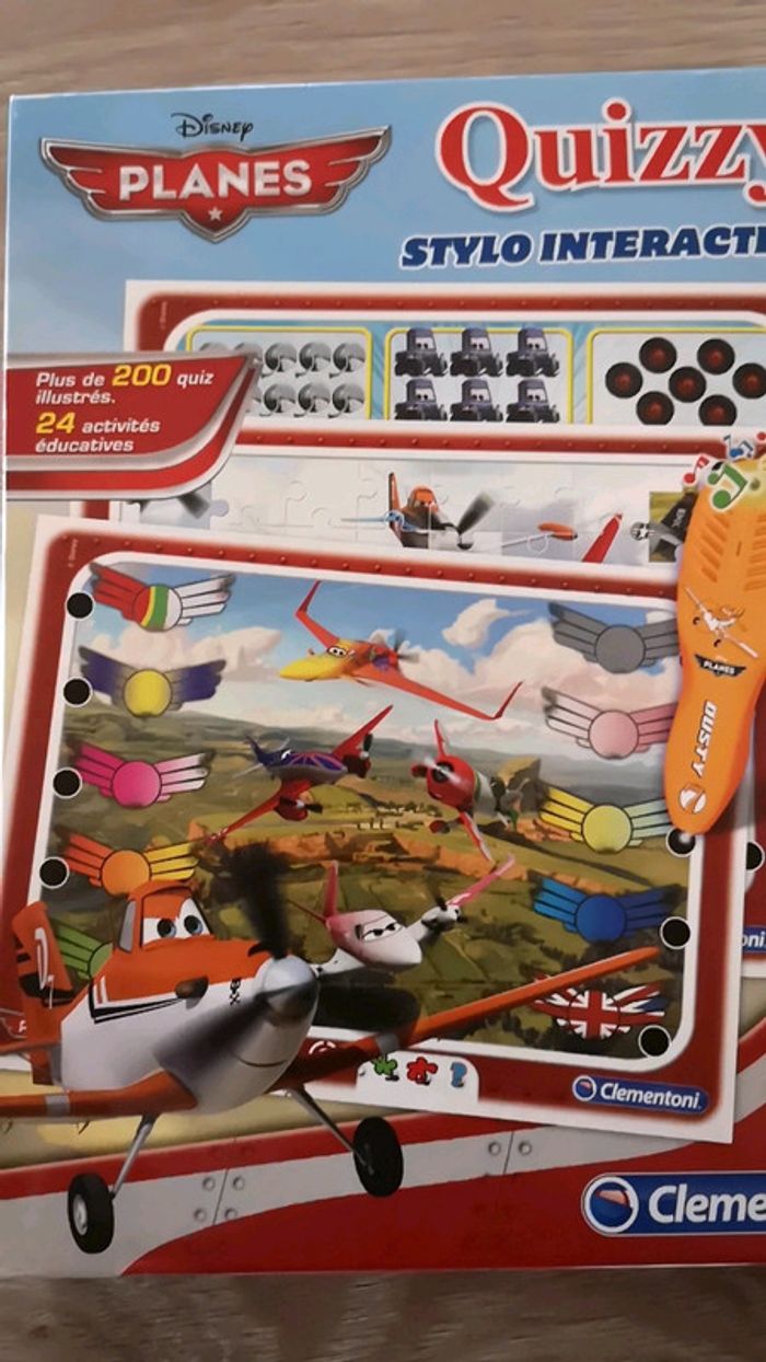 Quizzy stylo interactif planes Clementoni Disney - photo numéro 2