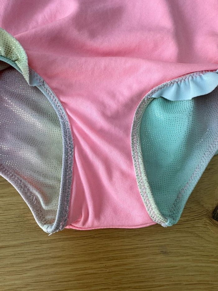 Maillot de bain 1 pièce arc-en-ciel et sirène - Taille 2/3 Ans - photo numéro 10