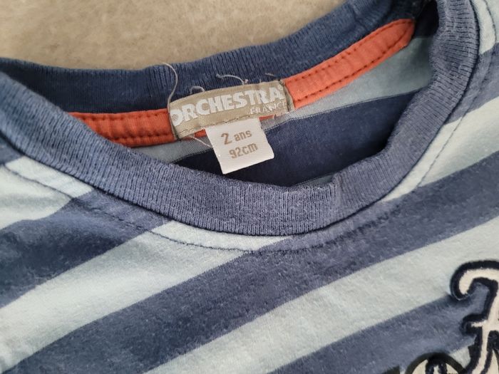 T-shirt manches courtes orchestra 2 ans 86 cm - photo numéro 4