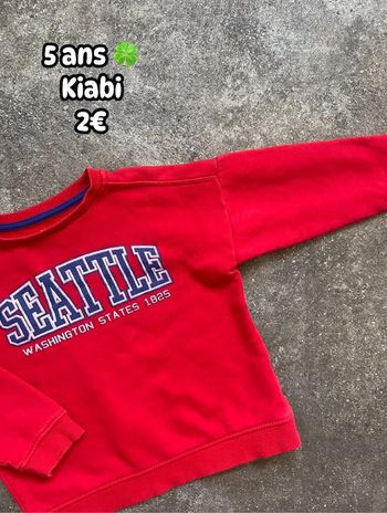 Pull 🍀 5 ans 🍀 Kiabi