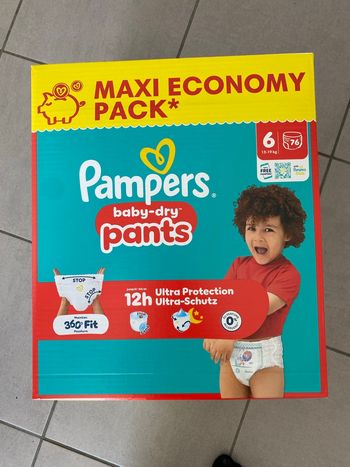 Pampers pants t6