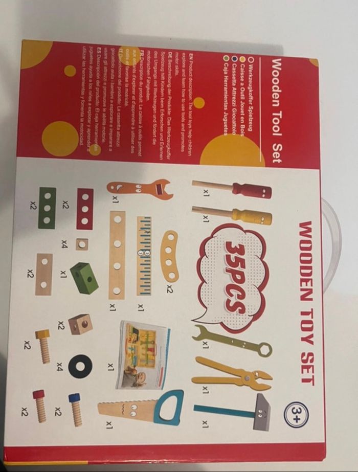 Boîte à outils en bois - photo numéro 2