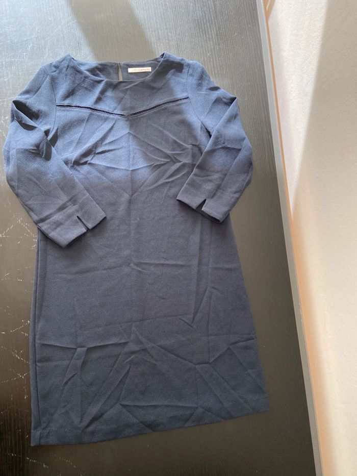 Robe droite bleu marine / Taille 40 - photo numéro 2