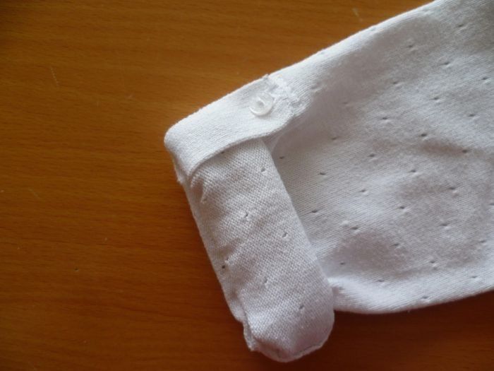 pull léger blanc fleur ajouré - photo numéro 5