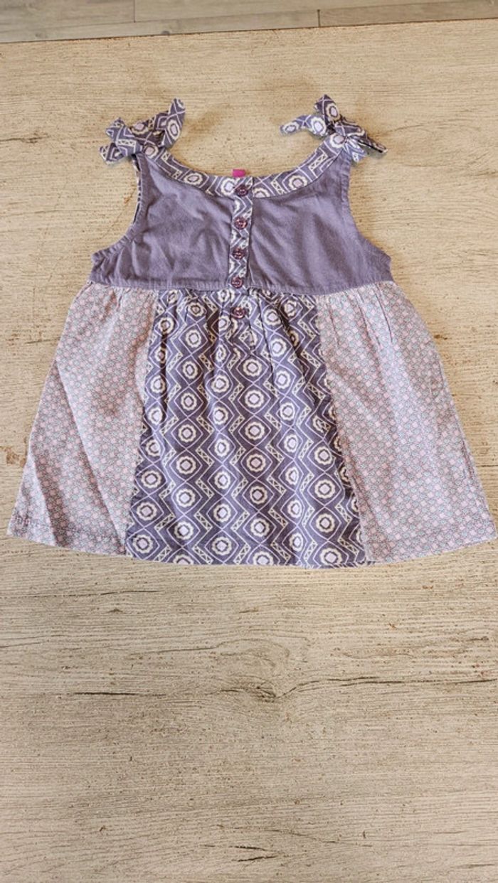 Blouse à bretelles mauve/parme, Lili Star, neuve, 5 ans