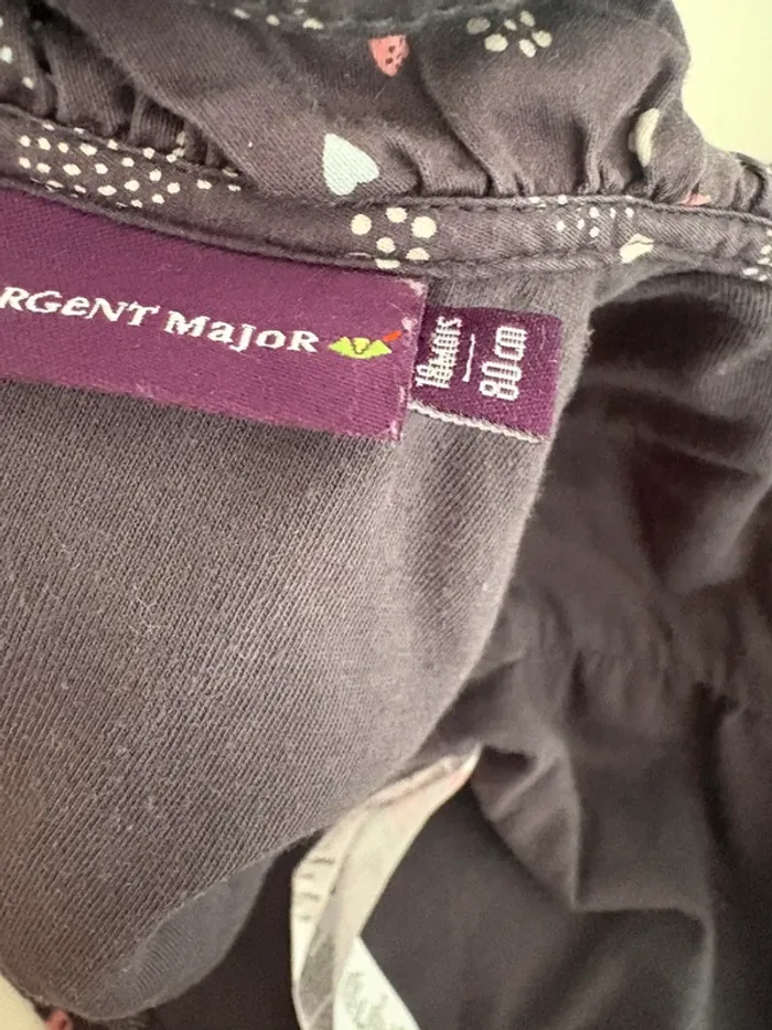 Jolie chemise Sergent Major 18 mois – Boutons cœur - photo numéro 3