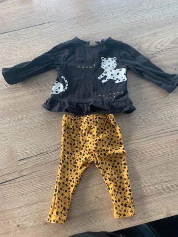Ensemble 6 mois chat leopard