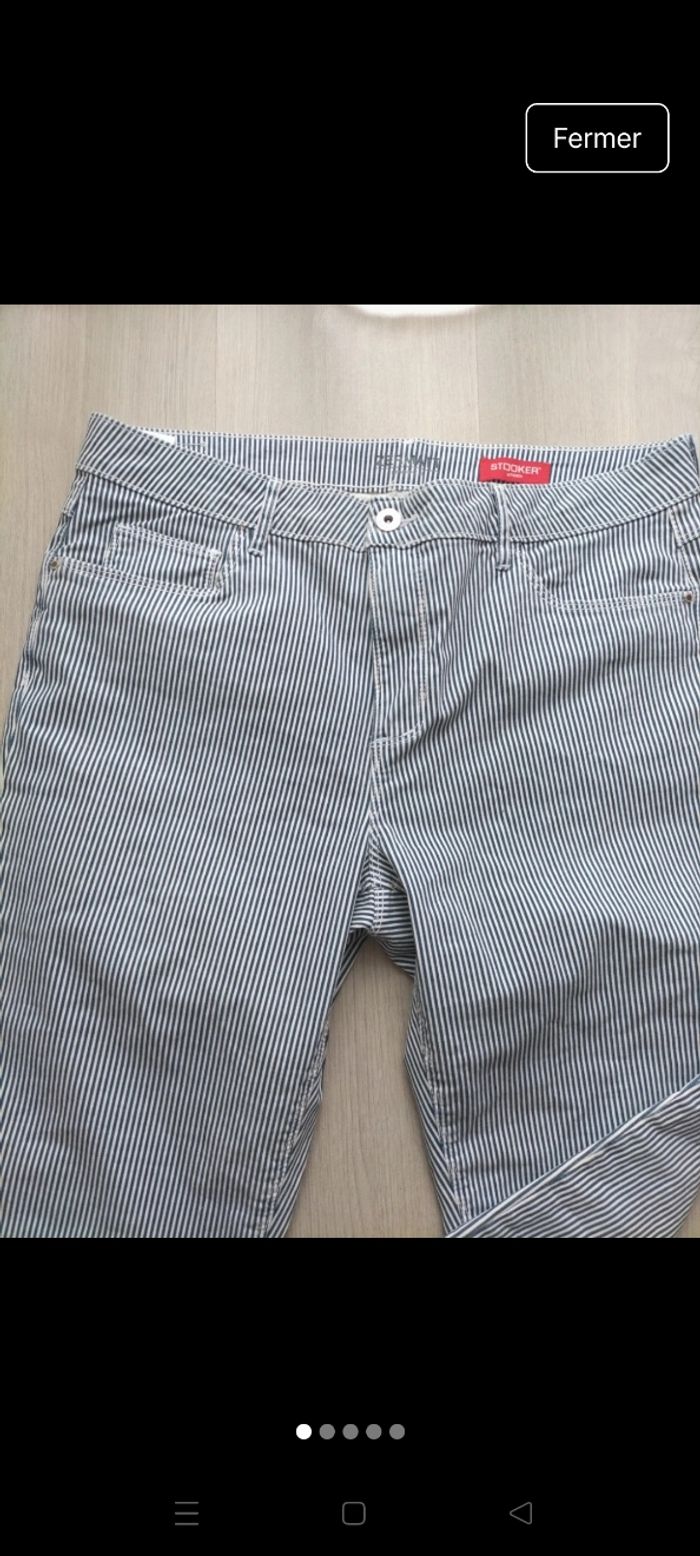 Pantalon coupe droite