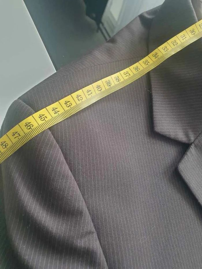 Blazer marron Sergio Vitti Taille M/L - photo numéro 7