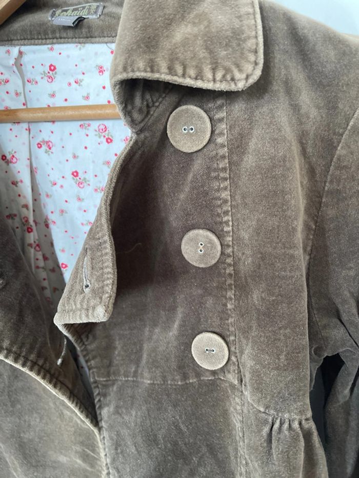 Veste en velours Okaïdi - photo numéro 2