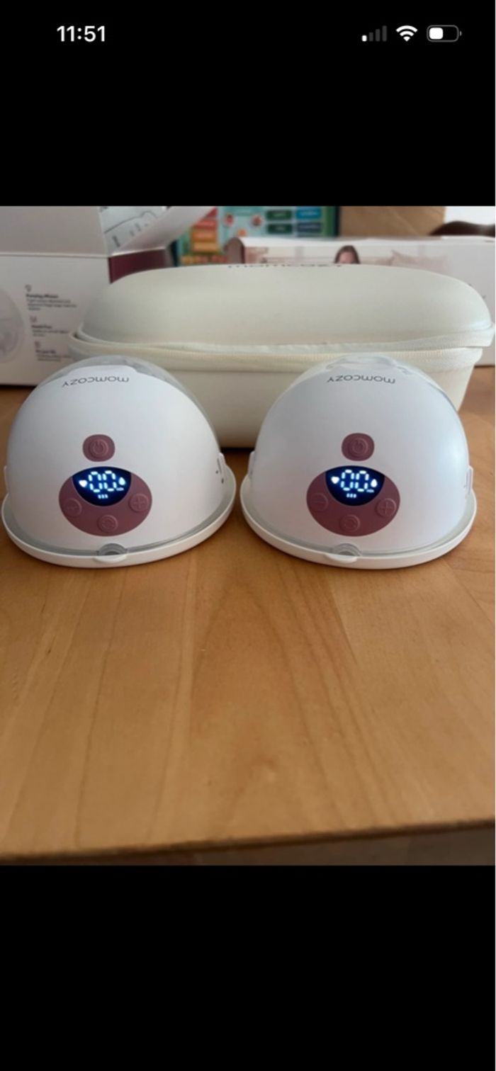 Tire lait nomade momcozy M5 - photo numéro 5