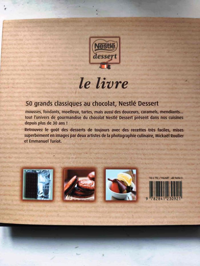 Nestlé dessert, le livre - photo numéro 2