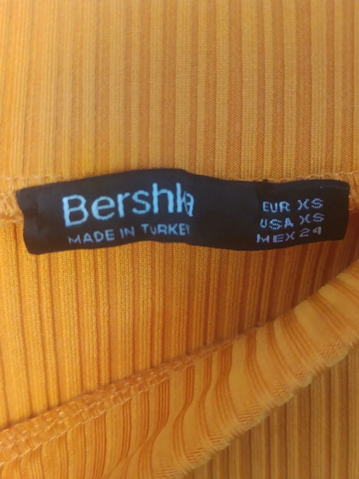 Jupe asymétrique jaune Bershka taille XS - photo numéro 3