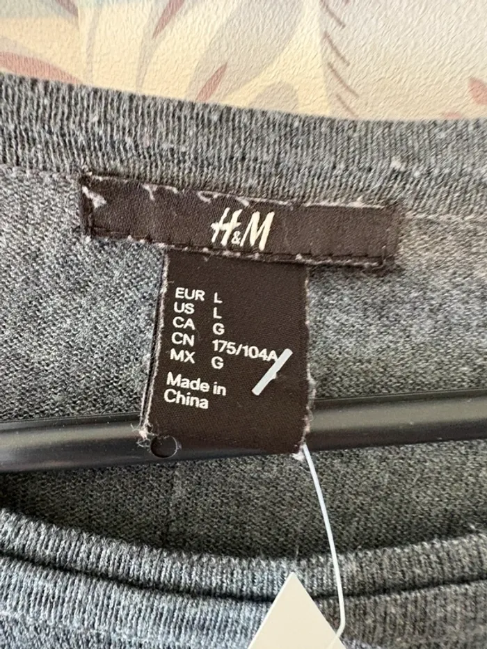 Pull fin gris - photo numéro 4