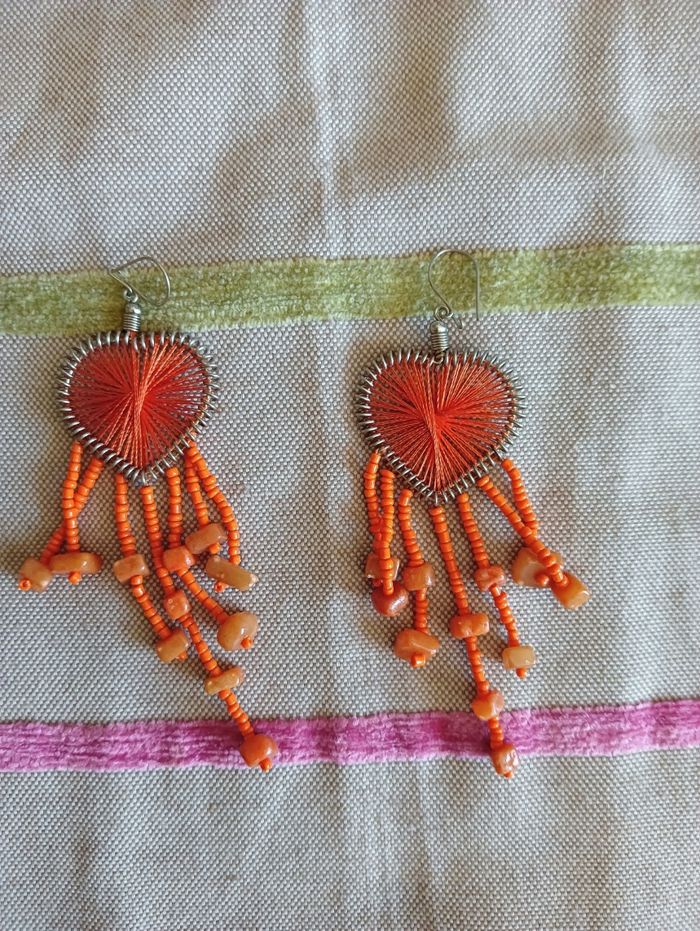 Boucles d'oreilles cœur