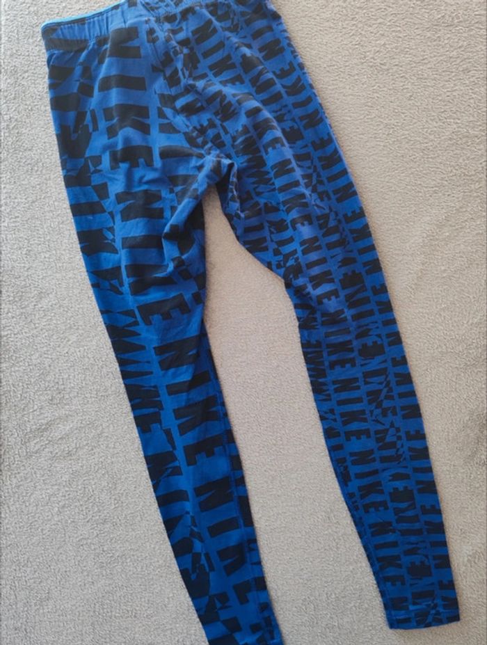 Legging Nike All-Over Logo – Bleu Varsity – Taille XS - photo numéro 2