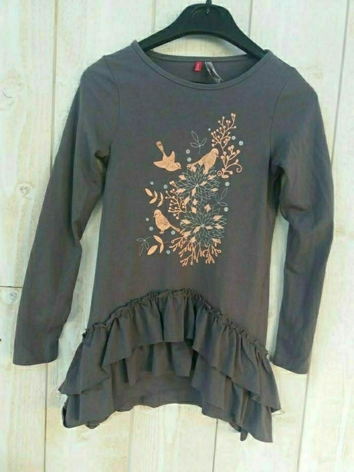 Lot tee-shirt manches longues fille 6 ans - photo numéro 4
