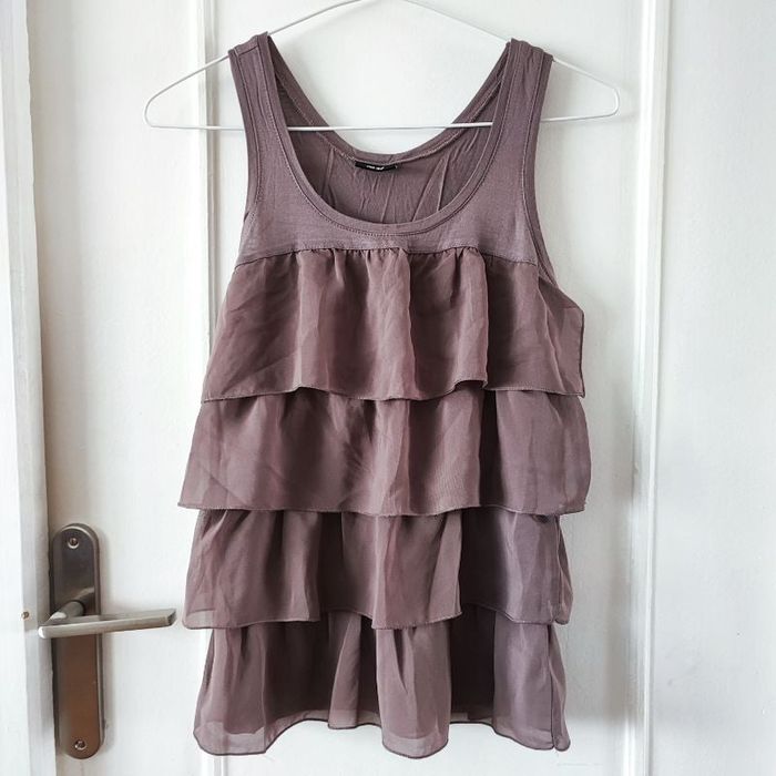 Top fluide, débardeur unie, tenue de soirée, haut été