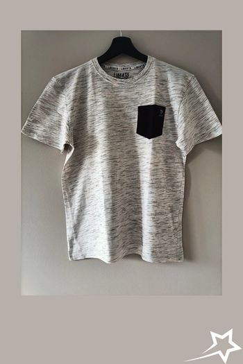T Shirt manches courtes avec poche poitrine Liberto 14 ans