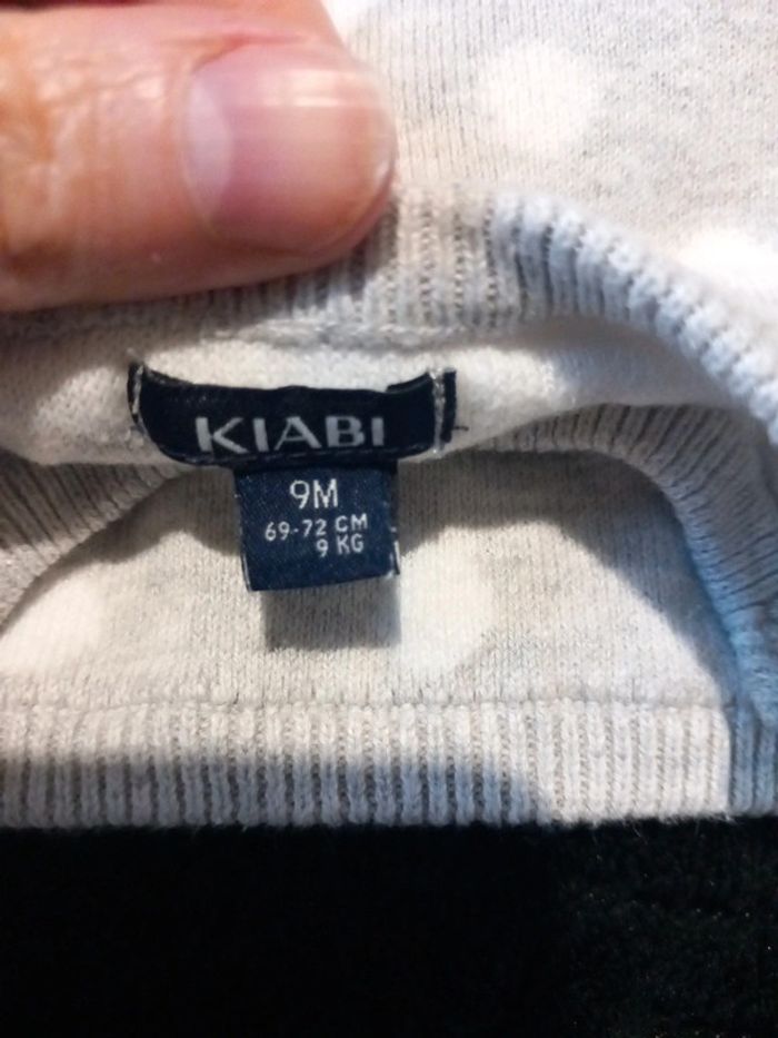Robe pull taille 9mois kiabi - photo numéro 2