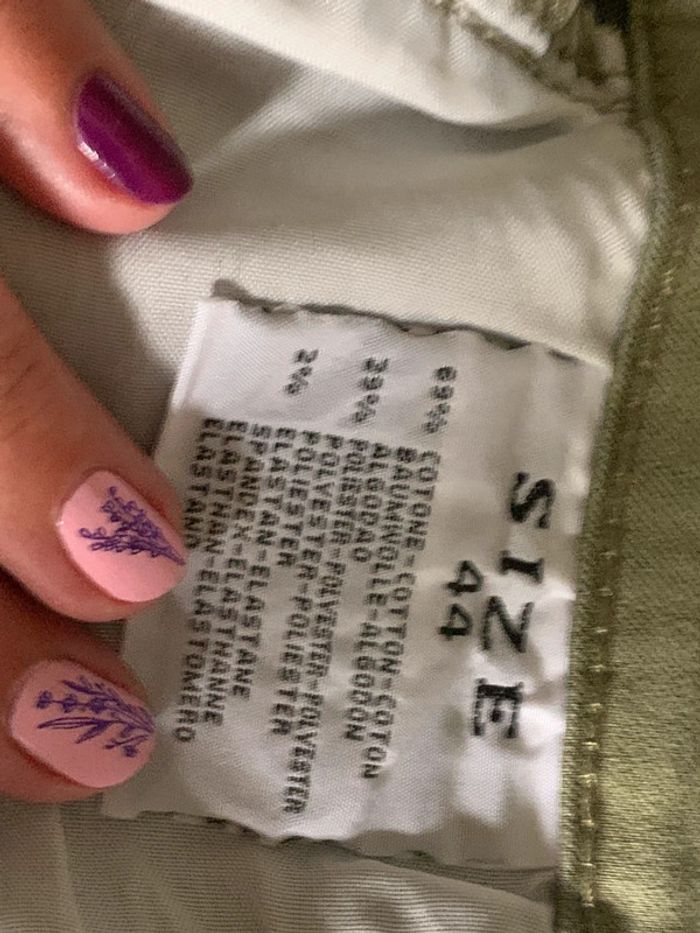 pantalon toile kaki - photo numéro 4