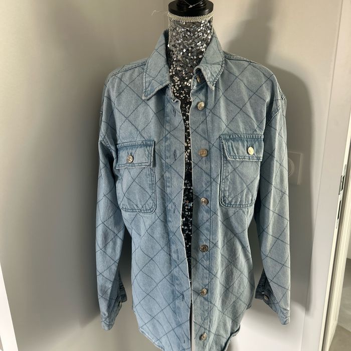 Veste ou chemise en jean
