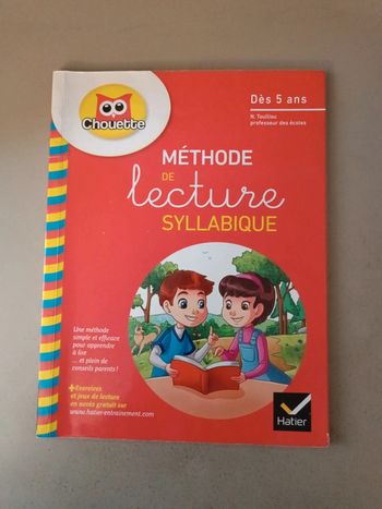 Méthode de lecture syllabique dès 5 ans