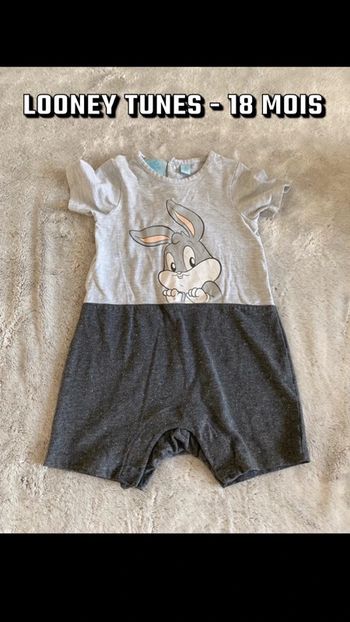 Barboteuse 18mois Looney Tunes