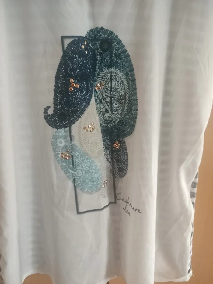 T shirt grain de malice femme taille M - photo numéro 3
