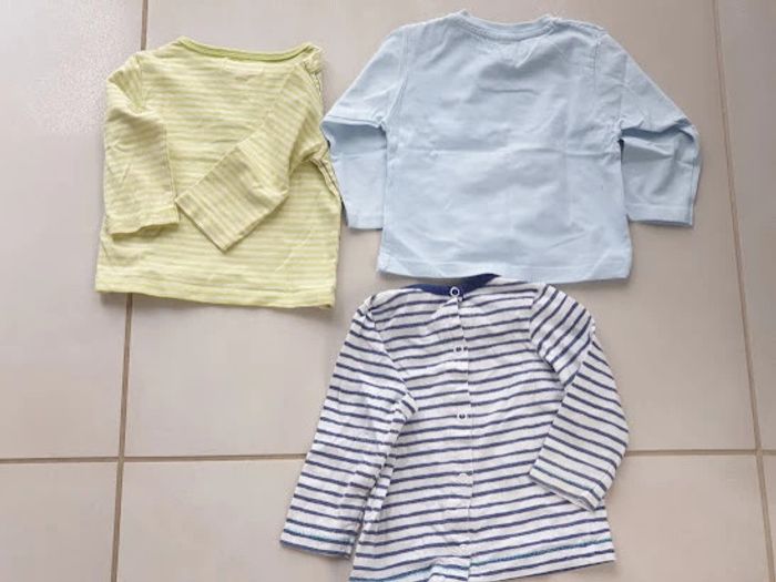 3 T- shirts Manche Longue 6 mois - photo numéro 8