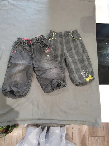 Lot de 2 pantalons doublé chaud