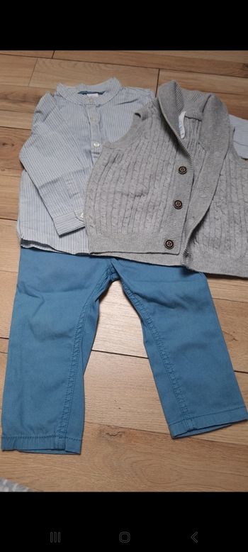 ensemble bébé garçon 12 mois en très bon état #ensemble_bébé