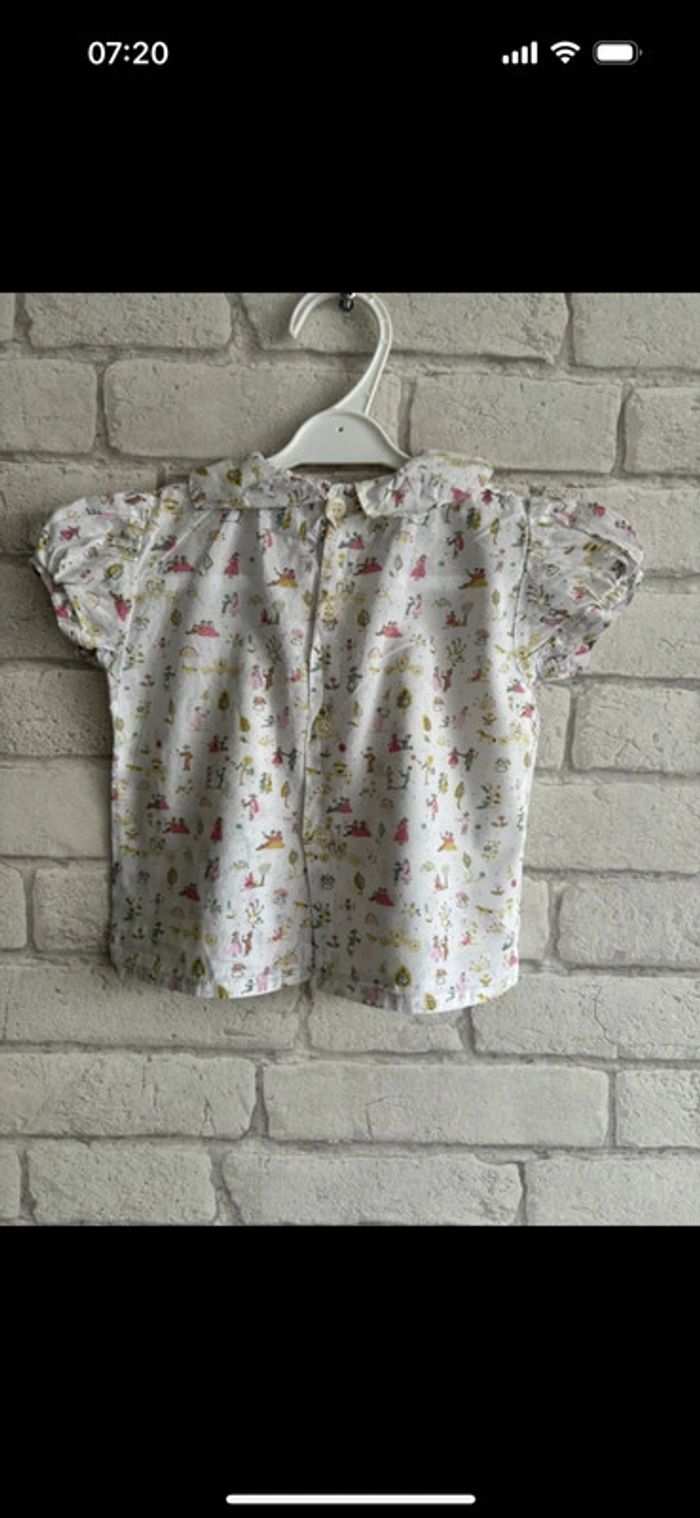 Blouse liberty taille 1 ans - photo numéro 2