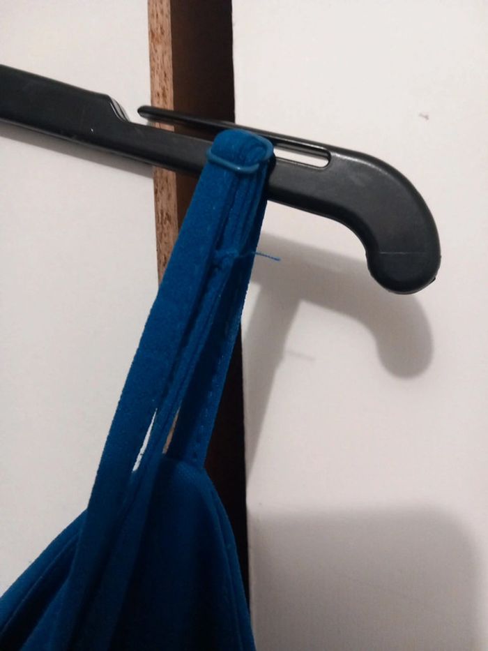 Robe bleu pétrole - photo numéro 4