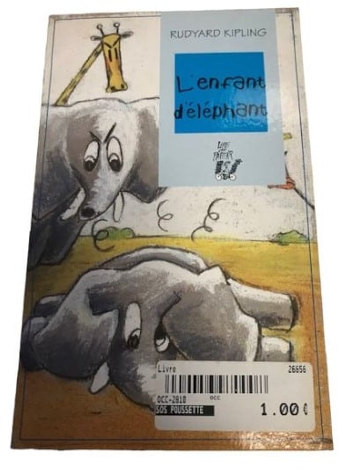 livre "l'enfant 'éléphant" - OCCASION