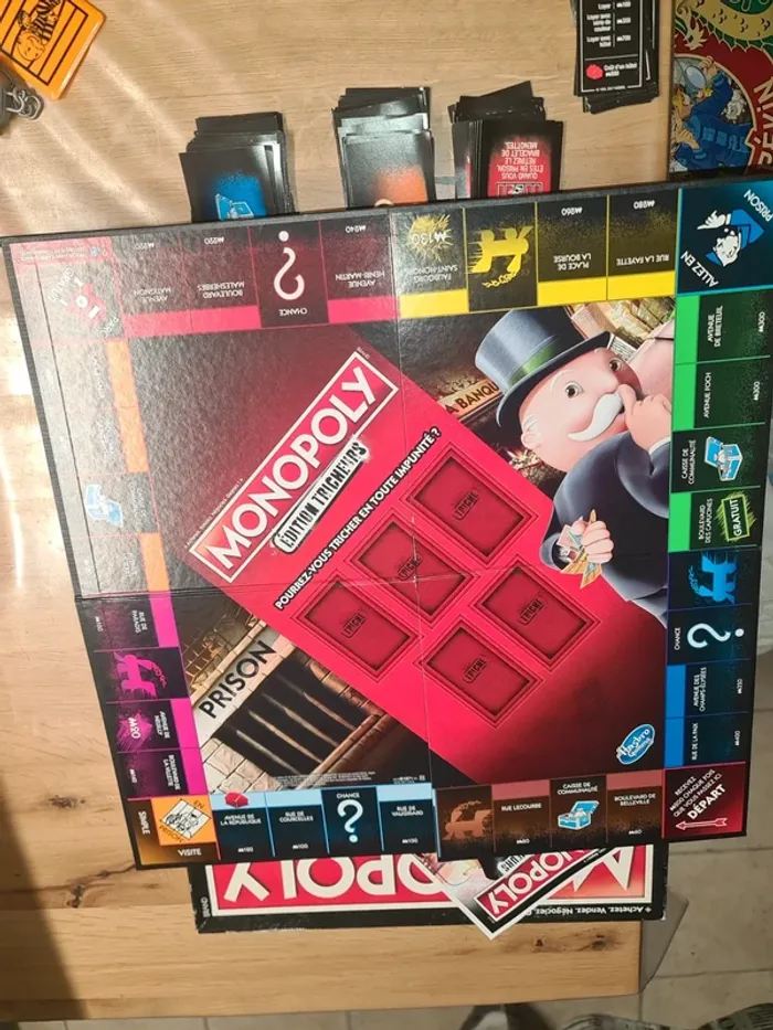 Jeu de société Monopoly Édition Tricheurs des éditions Hasbro, - photo numéro 5
