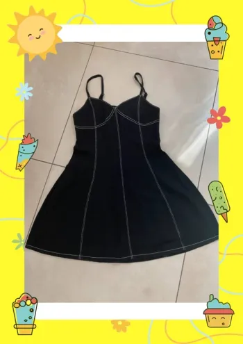 Robe effet jean boohoo 36