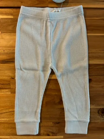 Legging côtelé gris
