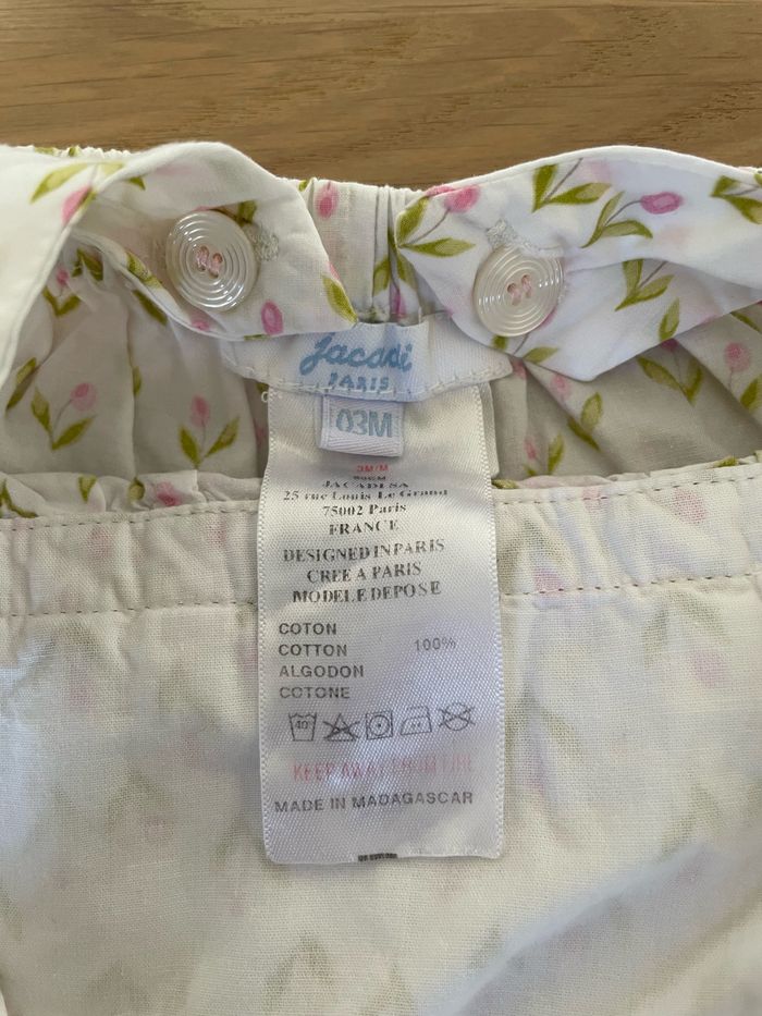 Combi-Longue Jacadi 3M - photo numéro 2