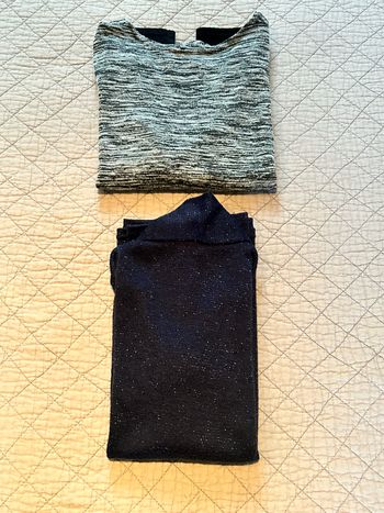 Lot 2 cardigans/gilets enfant fille