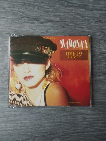 Maxi CD Madonna : Time To Dance (The Early Years)
