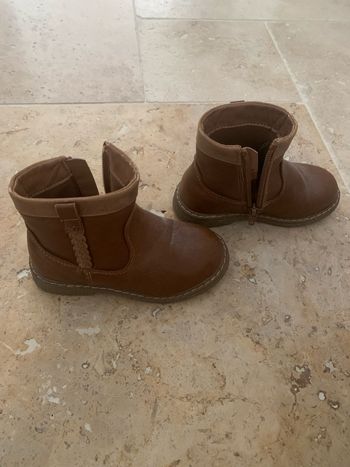 Bottines marrons taille 22 Gémo