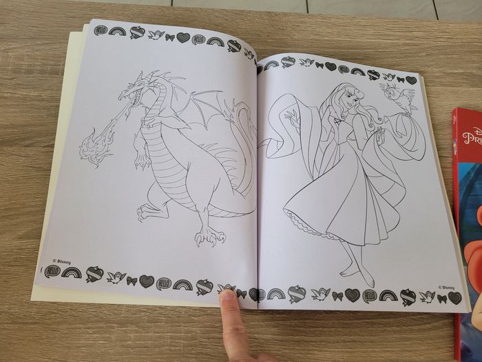 Lot de 2 livres de coloriages Disney - photo numéro 4