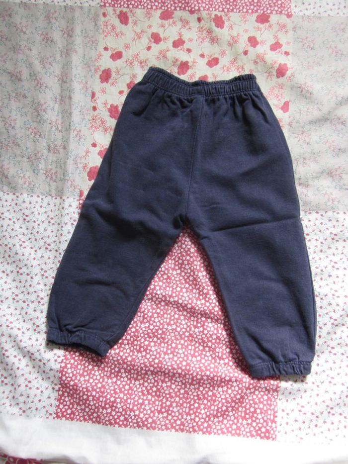 Pantalon de jogging bleu marine 12 mois - photo numéro 2