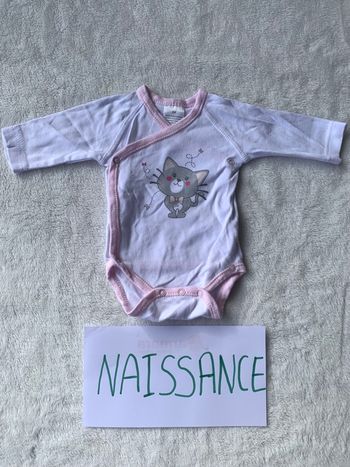 Body manches longues naissance