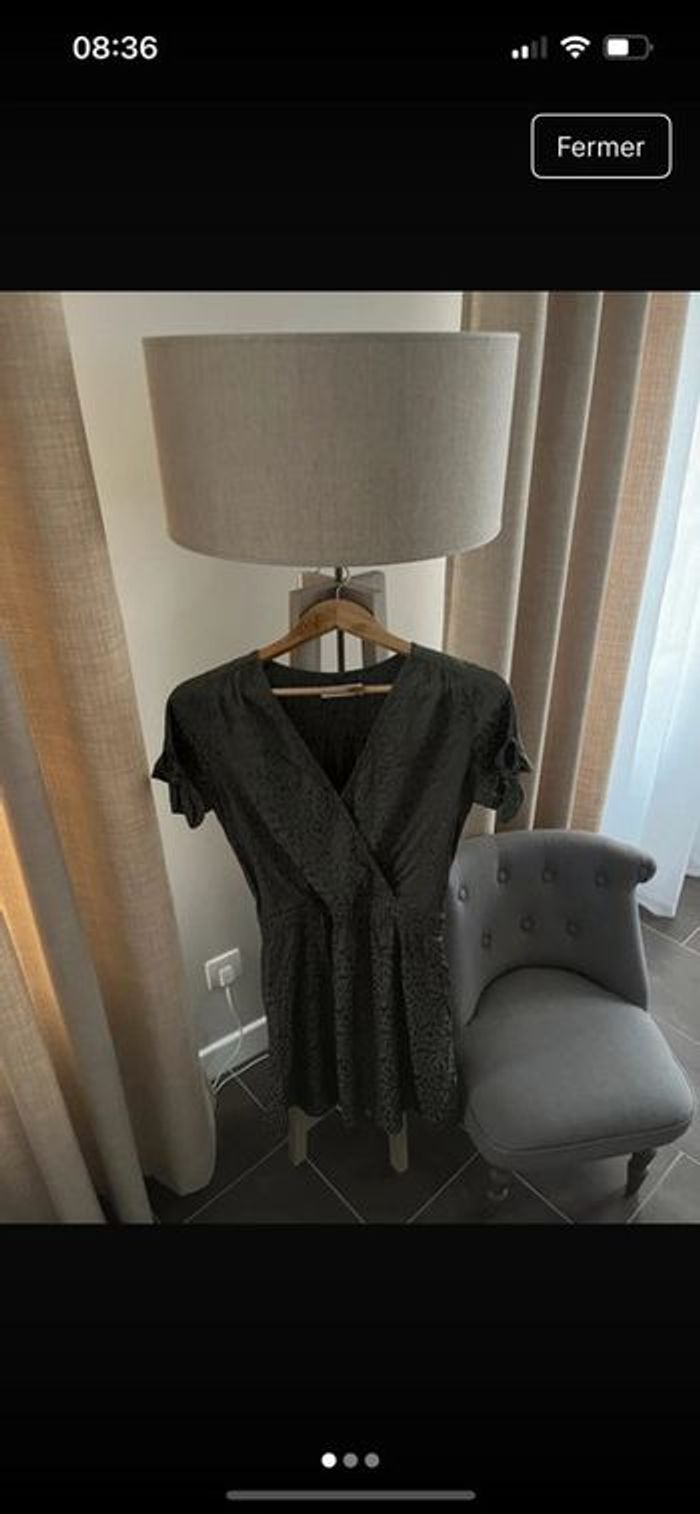 Robe estivale imprimée léopard Naf Naf taille 36 neuve